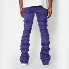 Purple Stacked Jeans