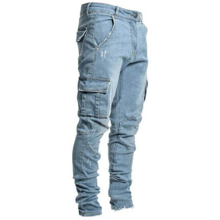 Stacked Skinny Jeans Men