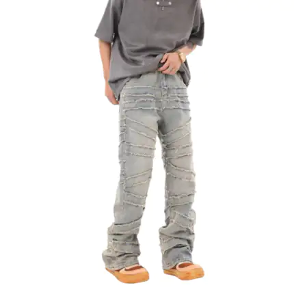 Silver Chalice Slim Fit Stacked Skinny Jeans